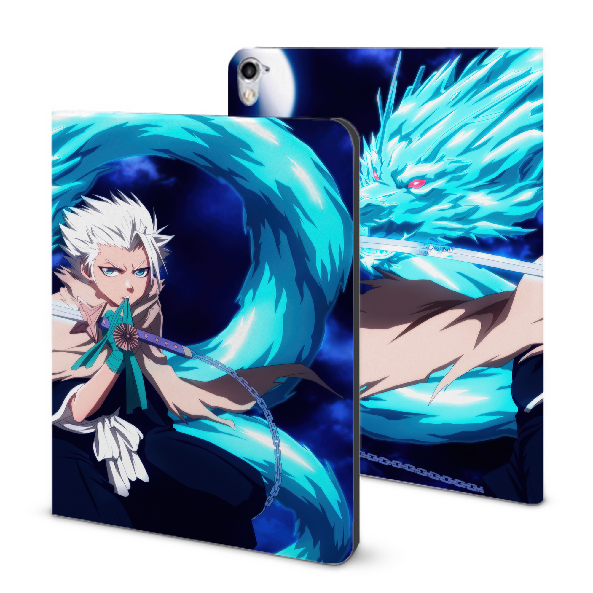 （画像用） ブリーチ BLEACH IPad ケース ブック型 PUレザー TPU 耐衝撃 軽量 薄型 ペン収納なし 全面保護 IPad 各モデル対応